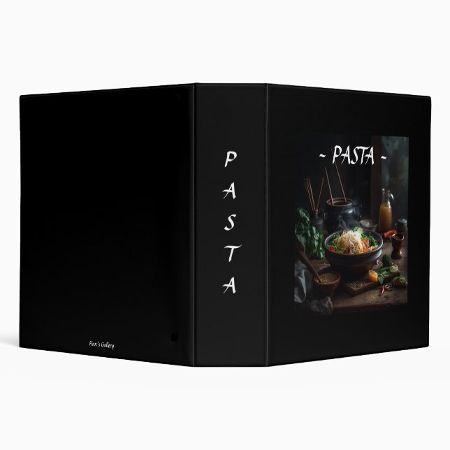 PASTA ALBUM/BINDER 3 RING BINDER (Background)