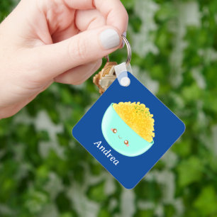 Pasta And Cheese Keychain