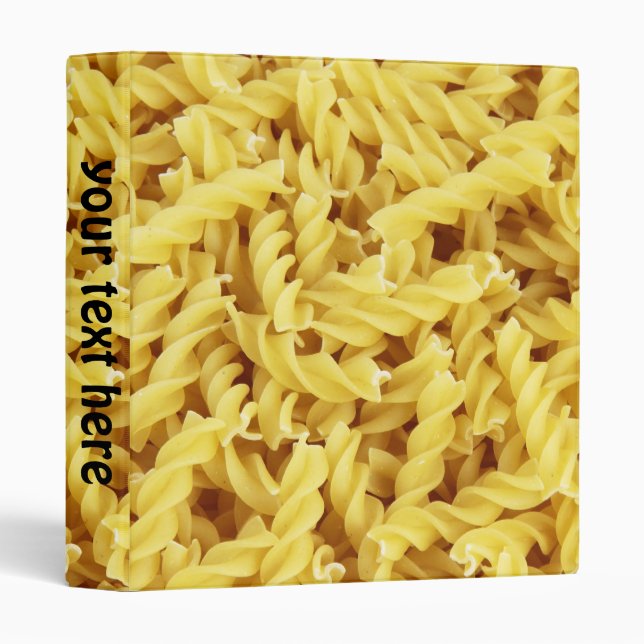 Pasta Background Binder (Front/Spine)