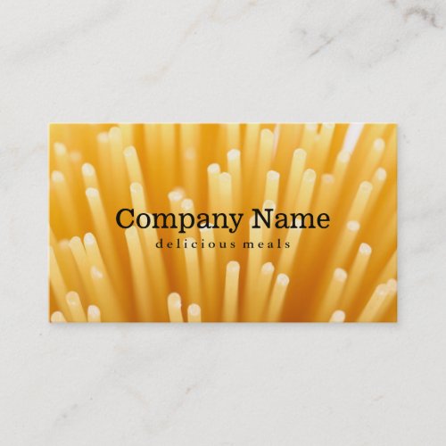 Pasta Business Card