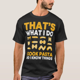 Pasta Chef animal space chef (male) funny teddies T-Shirt