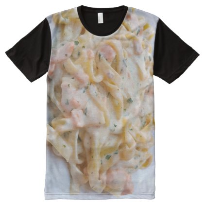 Pasta Custom Food Photo All-Over-Print Shirt