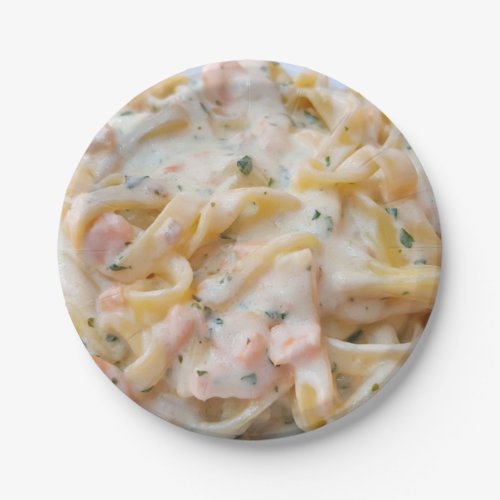 Pasta Custom Food Photo Paper Plates