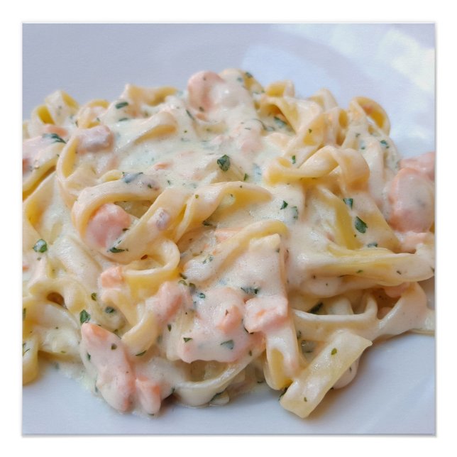 Pasta Custom Food Photo Poster (Front)