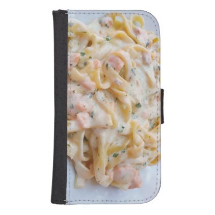 Pasta Custom Food Photo Samsung S4 Wallet Case
