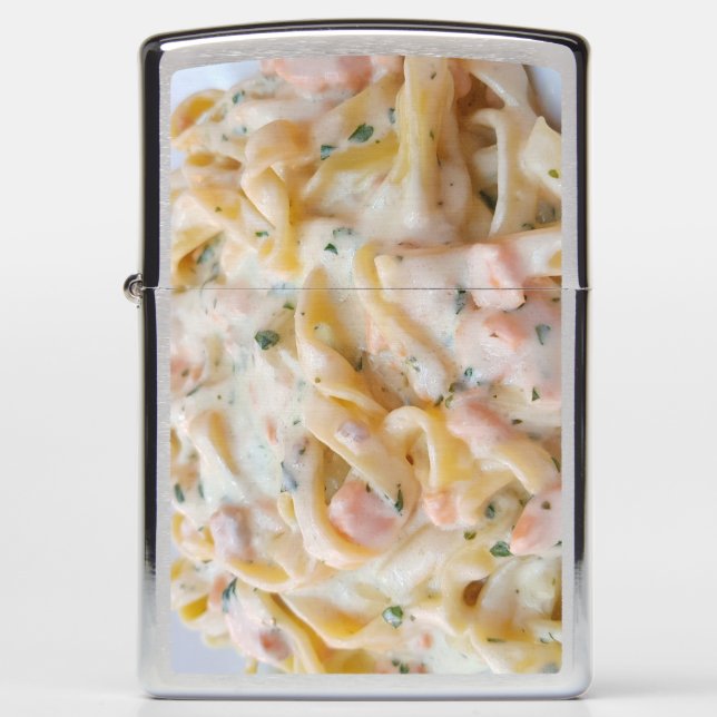 Pasta Custom Food Photo Zippo Lighter (Front)