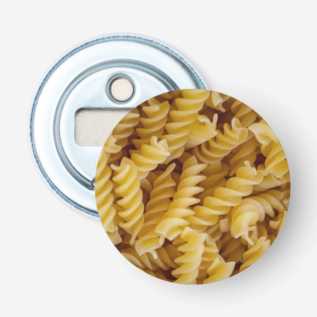 Pasta Fusilli Noodles Bottle Opener (Front)
