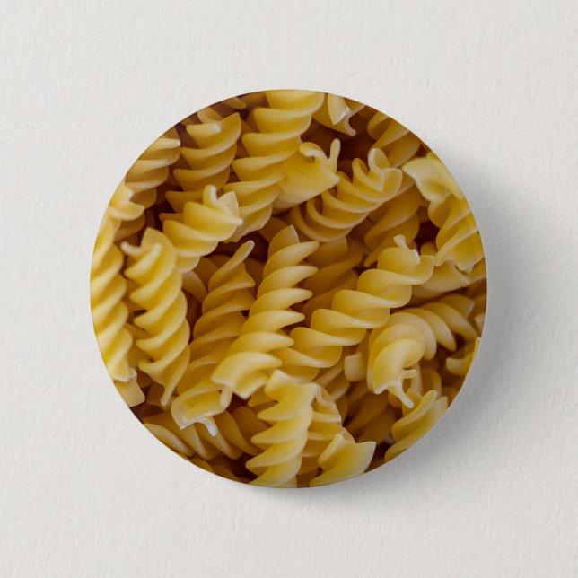 Pasta Fusilli Noodles Button (Front)