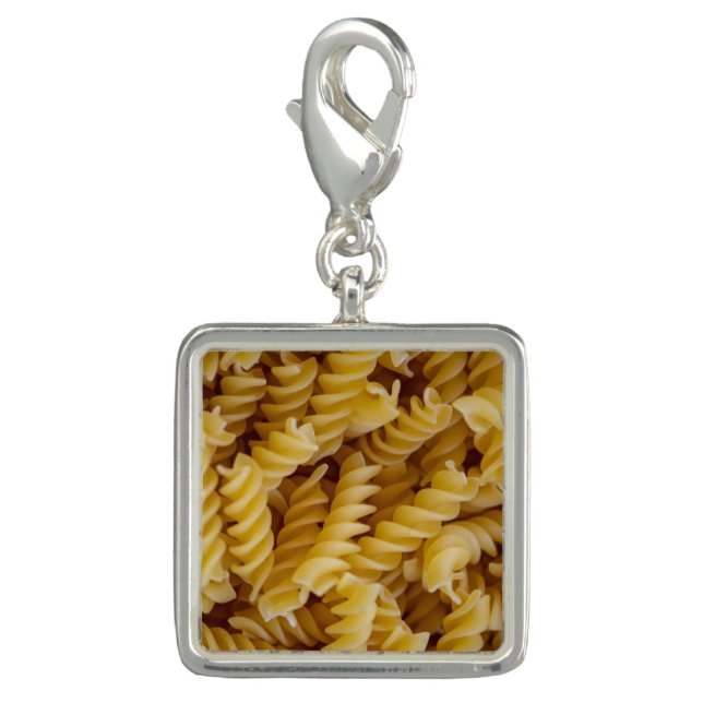 Pasta Fusilli Noodles Charm (Front)