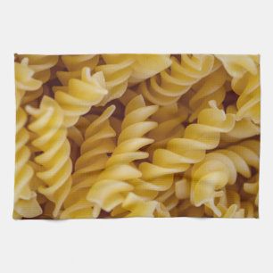 Pasta Fusilli Noodles Kitchen Towel