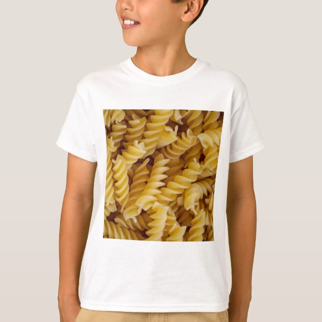 Pasta Fusilli Noodles T-Shirt (Front)