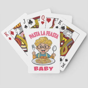 Pasta La Feasta Baby Poker Cards