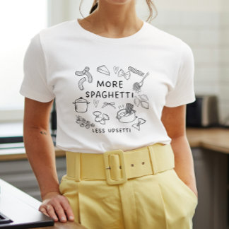 Pasta Lover Doodle T-Shirt Tri-Blend Shirt