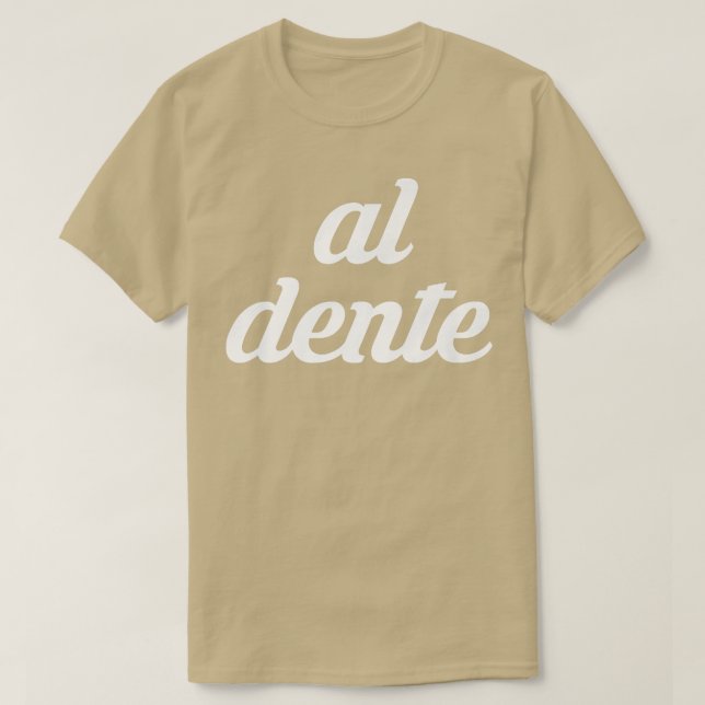 Pasta Lover Italian Cuisine Al Dente Spaghetti Coo T-Shirt (Design Front)