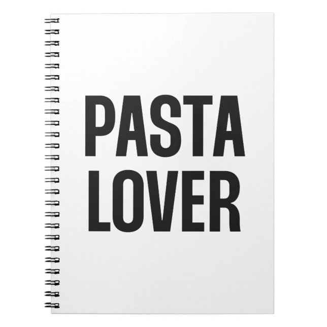 Pasta lover notebook (Front)