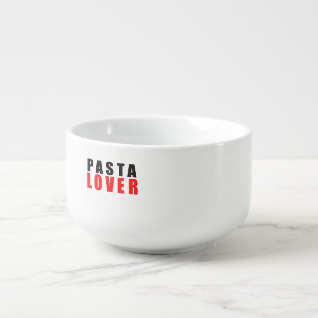 Pasta lover soup mug (Front)