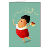 Pasta loving Lady (Front)