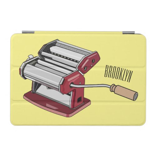 Pasta maker cartoon illustration  iPad mini cover
