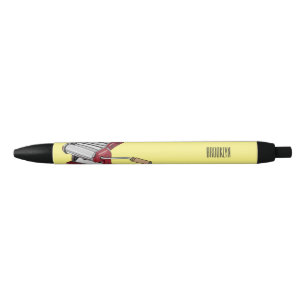 Pasta maker cartoon illustration  pen
