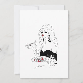 Pasta Night Invitation