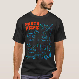 Pasta P Funny Dachshund Wiener Dog Pasta Foodie Do T-Shirt