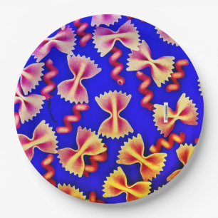 Pasta Paper Plate