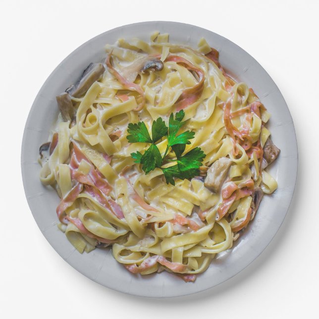 Pasta Paper Plates (Front)