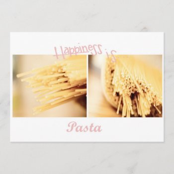 Pasta Party Invite by JuliaGoss at Zazzle