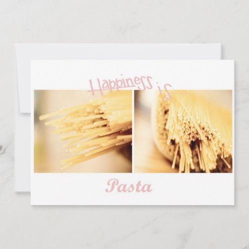 Pasta Party invite