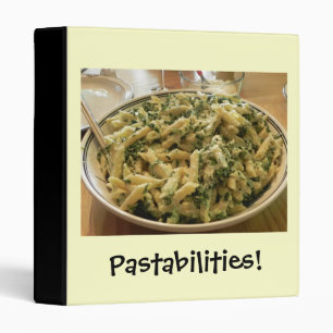 Pasta Pastabilities! Binder