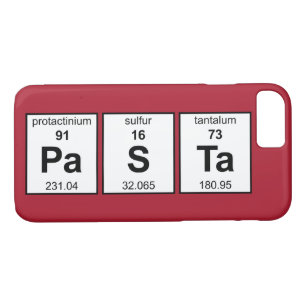 PaSTa Periodic Table iPhone 8/7 Case