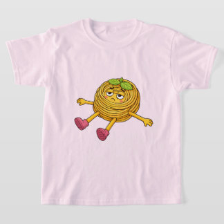Pasta Polo Lying Down Tired and Drained T-Shirt