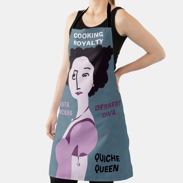 Pasta Princess Dessert Diva Quiche Queen Apron (Insitu)