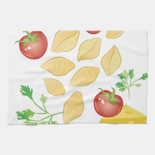 Pasta Shells Kitchen Towel