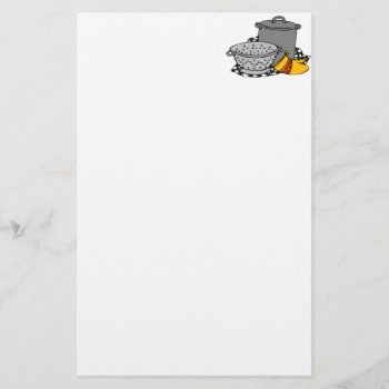 Pasta Tools Stationery by StuffOrSomething at Zazzle