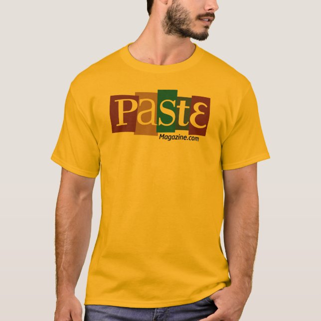 Paste Block Logo URL Color T-Shirt (Front)