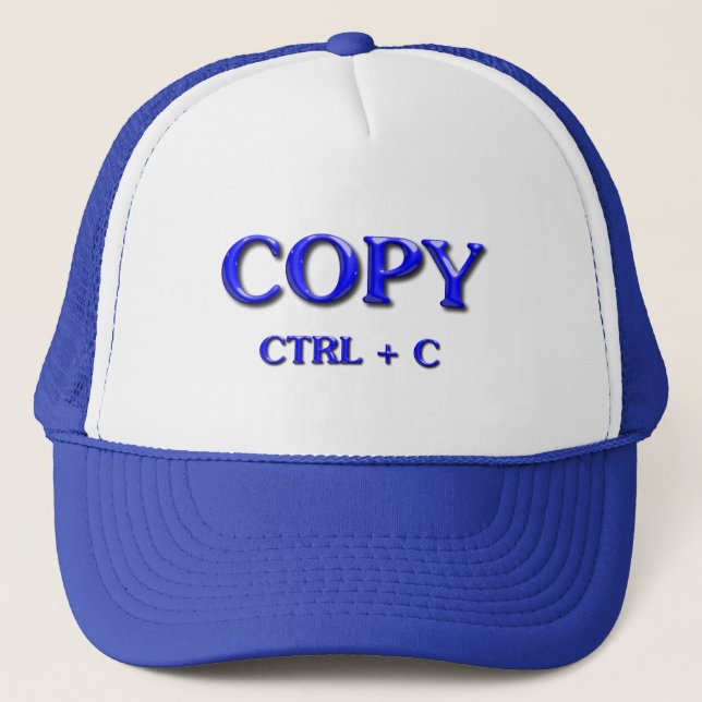 PASTE CTRL + Y TRUCKER HAT (Front)