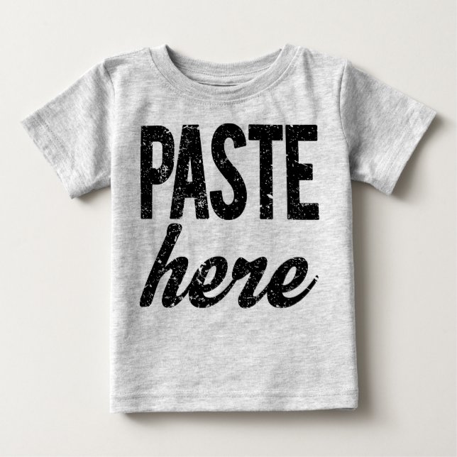 PASTE For Copy Paste Twins Baby T-Shirt (Front)