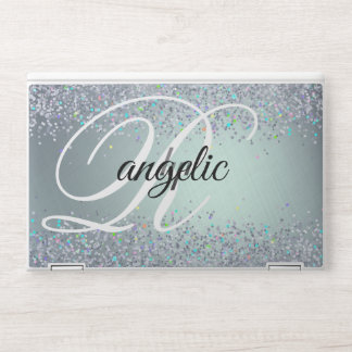 paste Glitter Monogram HP EliteBook X360 1030 HP Laptop Skin