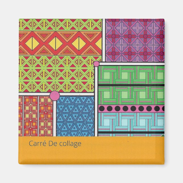 Paste Square Magnet (Front)