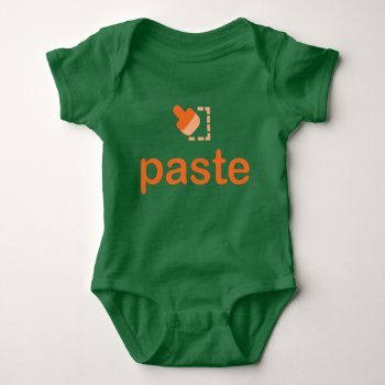 Paste Twins Baby Jersey Bodysuit by LEOS1980 at Zazzle