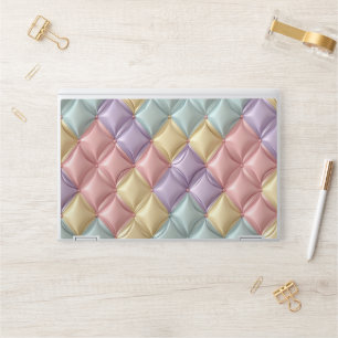 Pastel 3-d Quilted Puff  HP Laptop Skin