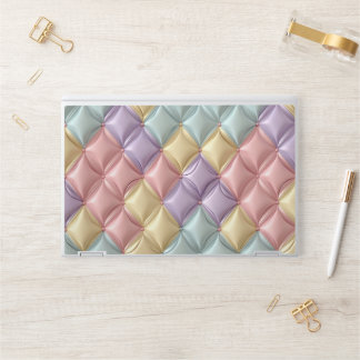 Pastel 3-d Quilted Puff  HP Laptop Skin