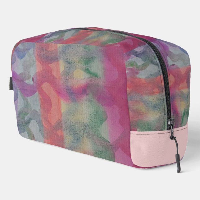 Pastel Abstract Art  Dopp Kit (Right Corner)