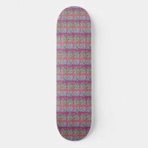 Pastel Abstract Art Skateboard