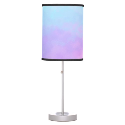 Pastel Abstract Clouds Table Lamp