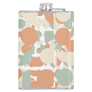 Pastel Abstract Flask