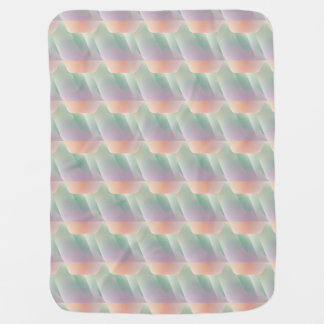 Pastel Abstract Gradient Soft Color Aesthetic Baby Blanket
