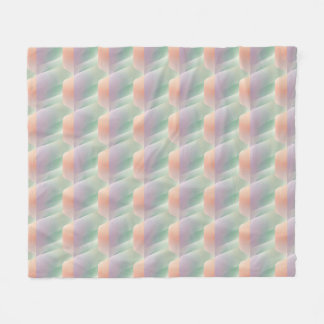 Pastel Abstract Gradient Soft Color Aesthetic Fleece Blanket
