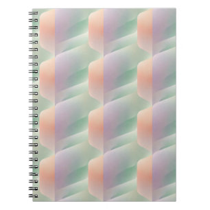 Pastel Abstract Gradient Soft Color Aesthetic Notebook